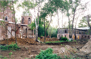 Храм Троицы Живоначальной после октябрьского переворота 1917 года